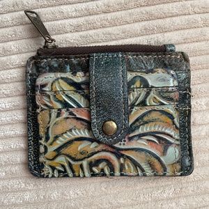 Patricia Nash Tooled Leather Small Card Wallet